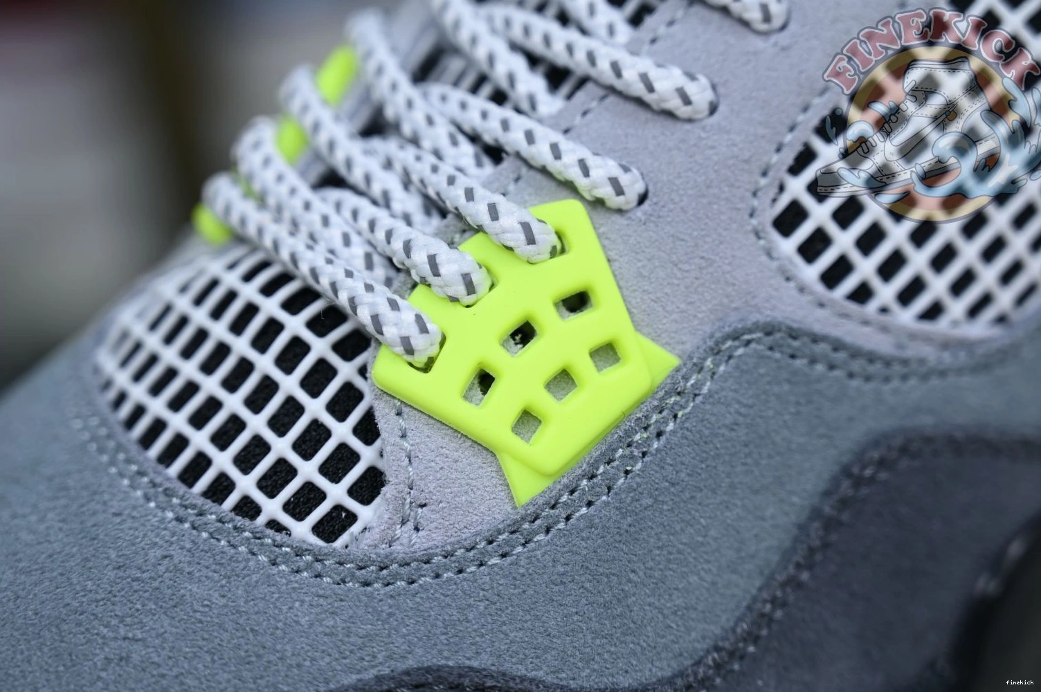 retro Jordan Jordan 4 Air se'95neon 0124